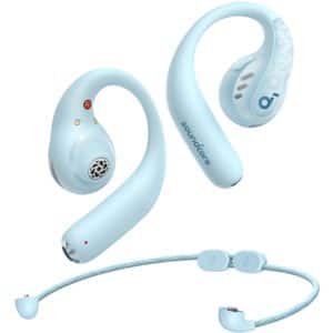 Casti ANKER Soundcore AeroFit Pro A3871G61, True Wireless, Bluetooth, Open-ear, Microfon, albastru