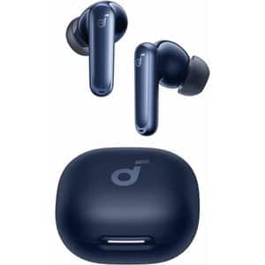 Casti ANKER Soundcore P40i, True Wireless, Bluetooth, In-ear, Microfon, Noise Cancelling, Carcasa incarcare wireless, albastru
