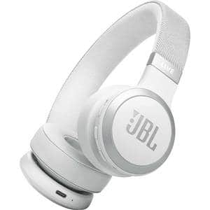 Casti JBL Live 670NC, Bluetooth, On-ear, Microfon, alb