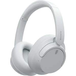 Casti SONY WH-CH720NW, Bluetooth, Over-Ear, Microfon, Noise Cancelling, alb