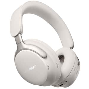 Casti BOSE QuietComfort Ultra Headphones, Bluetooth, Over-Ear, Microfon, Noise Cancelling, White Smoke