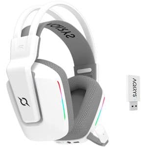 Casti Gaming AQIRYS Alya, 7.1 surround, USB, 3.5mm, multiplatforma, alb