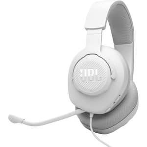 Casti Gaming JBL Quantum 100M2, multiplatforma, 3.5mm, alb