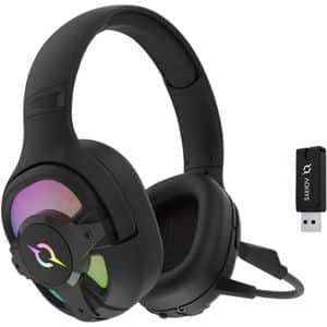 Casti Gaming Wireless AQIRYS Ara, multiplatforma, 3D Stereo, negru