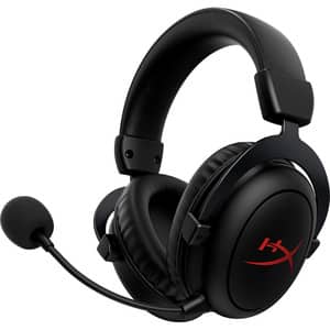 Casti Gaming Wireless HyperX Cloud II Core Wireless, DTS Headphone:X Spatial Audio, Noise-cancelling, PC, negru