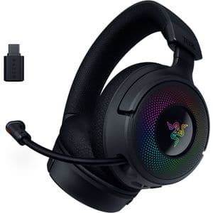 Casti Gaming Wireless RAZER Kraken V4, THX Spatial Audio, multiplatforma, negru