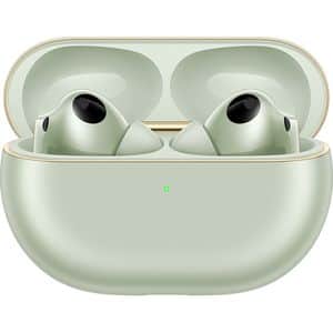 Casti HUAWEI FreeBuds Pro 4, True Wireless Bluetooth, In-Ear, Microfon, Noise Cancelling, Carcasa incarcare wireless, Green