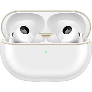 Casti HUAWEI FreeBuds Pro 4, True Wireless Bluetooth, In-Ear, Microfon, Noise Cancelling, Carcasa incarcare wireless, White