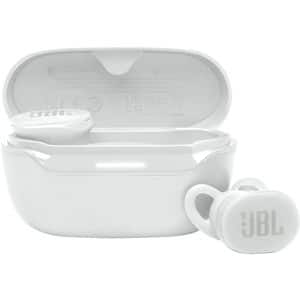 Casti JBL Endurance Race 2, True wireless, Bluetooth, In-ear, Microfon, Noise cancelling, alb