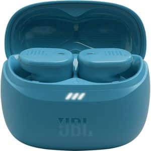 Casti JBL Tune Buds 2, True Wireless, Bluetooth, In-Ear, Microfon, Noise Cancelling, turcoaz