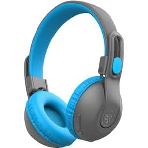 Casti pentru copii JLAB JBuddies Studio 2 Kids, Bluetooth, On-ear, Microfon, Blue/Gray