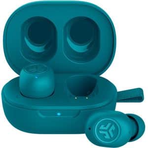 Casti JLAB Jbuds Mini, True Wireless, Bluetooth, In-Ear, Microfon, Aqua