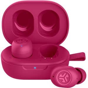 Casti JLAB Jbuds Mini, True Wireless, Bluetooth, In-Ear, Microfon, Pink