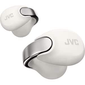 Casti JVC Nearphones HA-NP1T-W-U, True Wireless, Bluetooth, Open-ear, Microfon, alb