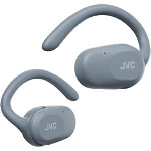 Casti JVC Nearphones HA-NP40T-A-U, True Wireless, Bluetooth, Open-ear, Microfon, albastru