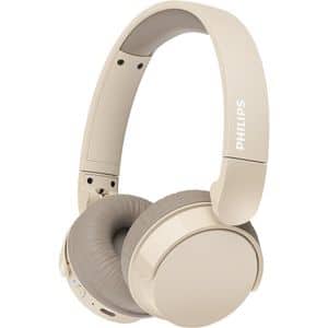 Casti PHILIPS TAH3209BG/00, Bluetooth, On-Ear, Microfon, bej