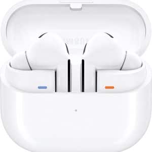 Casti SAMSUNG Galaxy Buds3 Pro, True Wireless, Bluetooth, In-Ear, Microfon, Carcasa Incarcare Wireless, Noise Cancelling, White