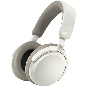 Casti SENNHEISER Accentum Wireless, Bluetooth, Over-Ear, Microfon, Noise Cancelling, White