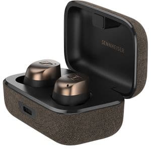 Casti SENNHEISER Momentum True Wireless 4, Bluetooth, In-Ear, Microfon, Carcasa Incarcare Wireless, Noise Cancelling, Black Copper