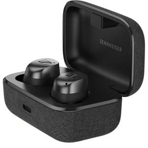 Casti SENNHEISER Momentum True Wireless 4, Bluetooth, In-Ear, Microfon, Carcasa Incarcare Wireless, Noise Cancelling, Black Graphite
