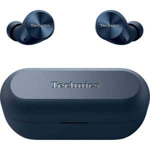 Casti TECHNICS EAH-AZ60M2EA, True Wireless, Bluetooth, In-ear, Microfon, Noise Cancelling, Carcasa incarcare wireless, albastru