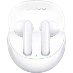 Casti OPPO Enco Air3, True Wireless, Bluetooth, In-Ear, Microfon, Glaze White