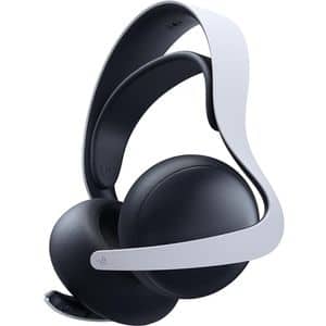 Casti Gaming Wireless PlayStation 5 (PS5) Pulse Elite, 3D Audio, Bluetooth, 3.5mm, alb-negru