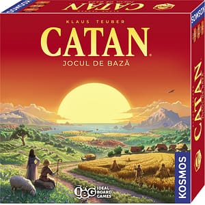 Joc de societate CATAN Joc de baza CAT3425 editia 2025, 10 ani+, 3-4 jucatori