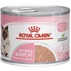 Hrana umeda pentru pisici ROYAL CANIN FHN Mother & Baby Pate, Junior, Mix, 12 x 195g