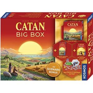 Joc de societate CATAN Big Box Editia 2025 CATBB25, 10 ani+, 3-6 jucatori