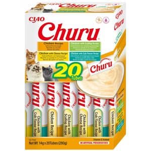 Recompense pentru pisici INABA Churu, Pui, 20 x 14g