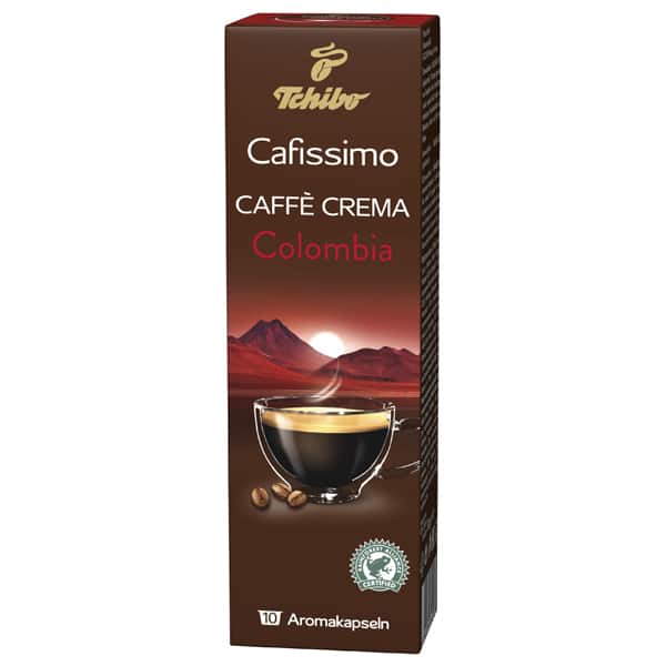 TCHIBO Cafissimo CAFFE CREMA Colombia, 10 buc