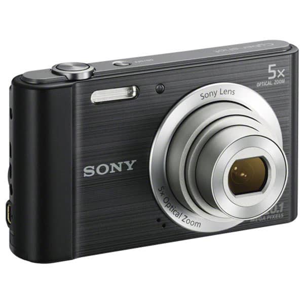 Aparat foto digital SONY DSC-W800B, 20 MP, negru