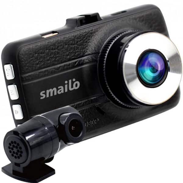 opener dedication wax Camera auto DVR fata-spate SMAILO DOUBLEX, Full HD, G-Senzor