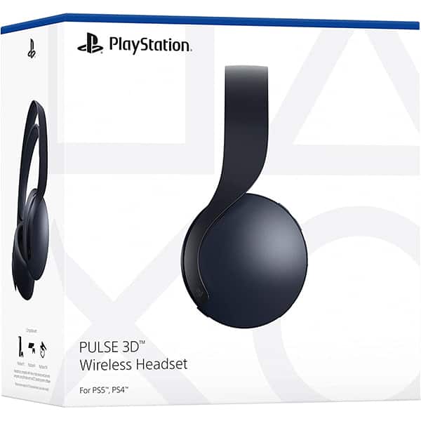 Casti Gaming Wireless PlayStation 5 (PS5) Pulse 3D, Black