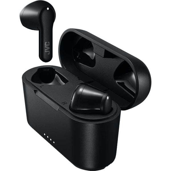 Casti JVC HA-A3T-B-U, True Wireless, Bluetooth, In-Ear, Microfon, negru