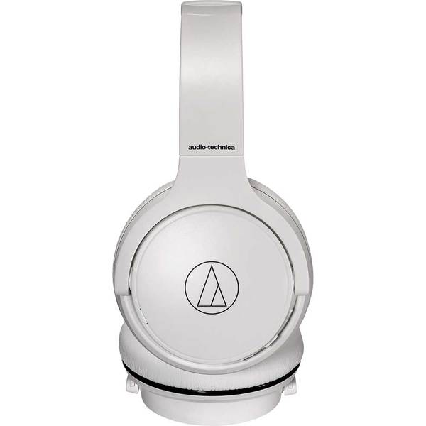 Casti AUDIO TECHNICA ATH S220BT Bluetooth On Ear Microfon alb