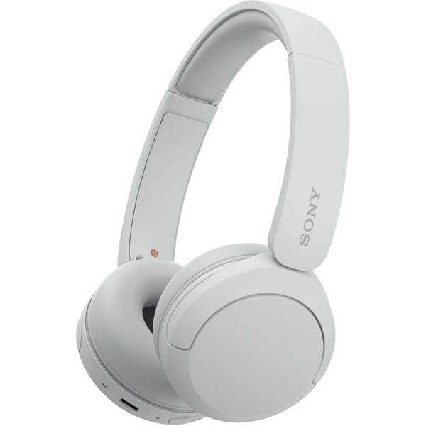 Casti SONY WH-CH520W, Bluetooth, On-Ear, Microfon, alb