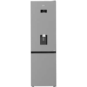 Combina frigorifica BEKO B3RCNA404HDXB1, No Frost, 355 l, H 203.5 cm, Clasa E, Dozator apa, argintiu