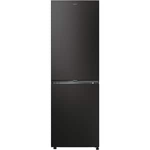 Combina frigorifica CANDY ECN4CQTEB186, No Frost, 355 l, H 185 cm, Clasa E, Wi-Fi, negru