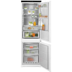 Combina frigorifica incorporabila ELECTROLUX ENC8MD18S, No Frost, 248 l, H 177.2 cm, Clasa D, alb