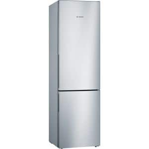 Combina frigorifica BOSCH KGV39VLEAS, 343 l, H 201 cm, Clasa E, argintiu