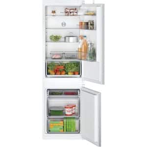 Combina frigorifica incorporabila BOSCH KIV86NSE0, Low Frost, 267 l, H 177 cm, Clasa E