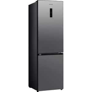 Combina frigorifica VORTEX VK34NSS01S, No Frost, 344 l, H 195 cm, Clasa E, dark inox