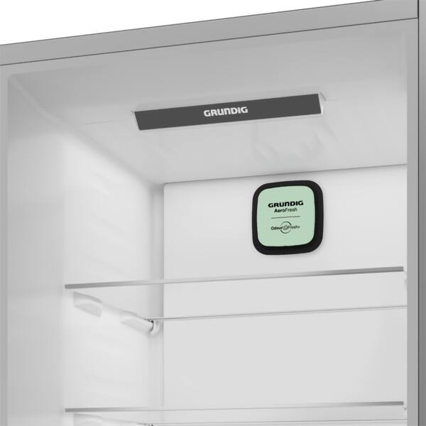 Combina frigorifica GRUNDIG GKPN 66930 LXP, No Frost Duo Cooling, 355 l, H 203.5 cm, Clasa