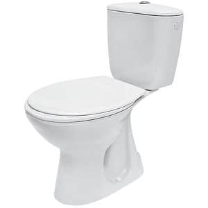 Set vas WC CERSANIT Compact 812 Ice K697-001, ceramica, rezervor 3-6 l, capac SoftClose, alb