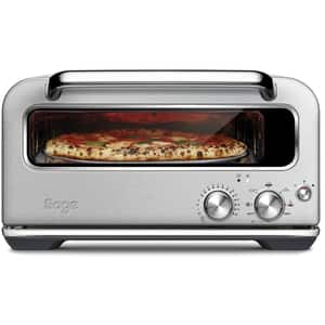 Cuptor pizza SAGE Pizzaiolo Smart SPZ820, 2250W, 7 programe, argintiu