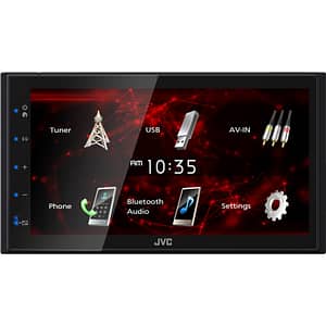 Player auto JVC KW-M180BT, 4 x 45W, Bluetooth, USB, FM, Android Mirroring