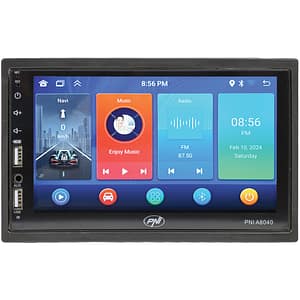 Player auto PNI A8040, Android 13, 4 x 25W, Bluetooth, USB, FM