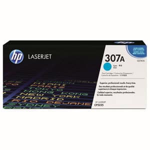 Toner original HP 307A (CE741A), cyan